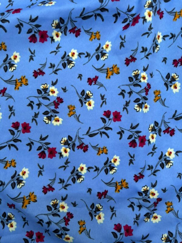 Blue Floral Dress For Women