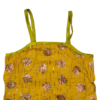 Brighten your look with this yellow floral top, featuring a vibrant print and lightweight fabric. Perfect for casual outings or dressing up, this stylish blouse adds a fresh touch to any wardrobe.
